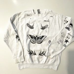 Harry styles tattoo crewneck!